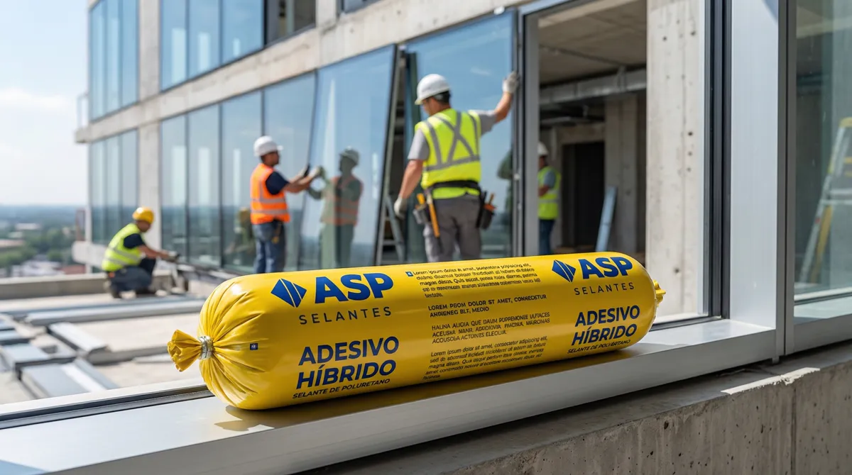 Equipe em obra instalando fechamento com vedação